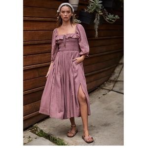 ISO FREE PEOPLE OASIS DRESS IN SUMMER SPARROW